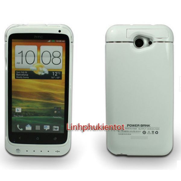 Ốp lưng kèm pin HTC One X,ốp lưng kèm pin chất lượng cao cho HTC oneX