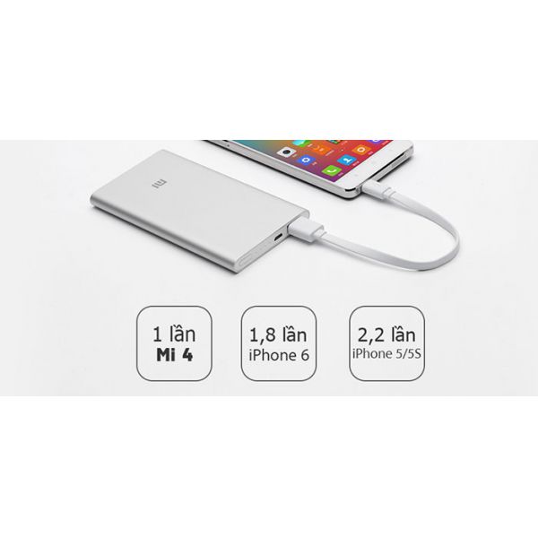 Pin sạc dự phòng Xiaomi 5000 mAh Chính Hãng