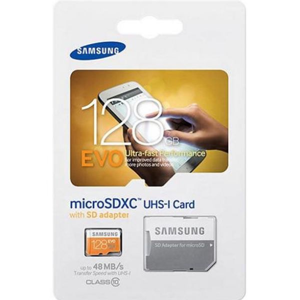 THẺ NHỚ MICROSDXC SAMSUNG EVO 128GB  UHS-1 Class 10 Chính Hãng 48Mbs