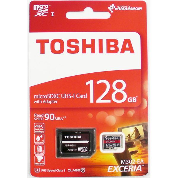 Thẻ Nhớ Micro SDXC Toshiba 128gb U3 90MBS Chính Hãng