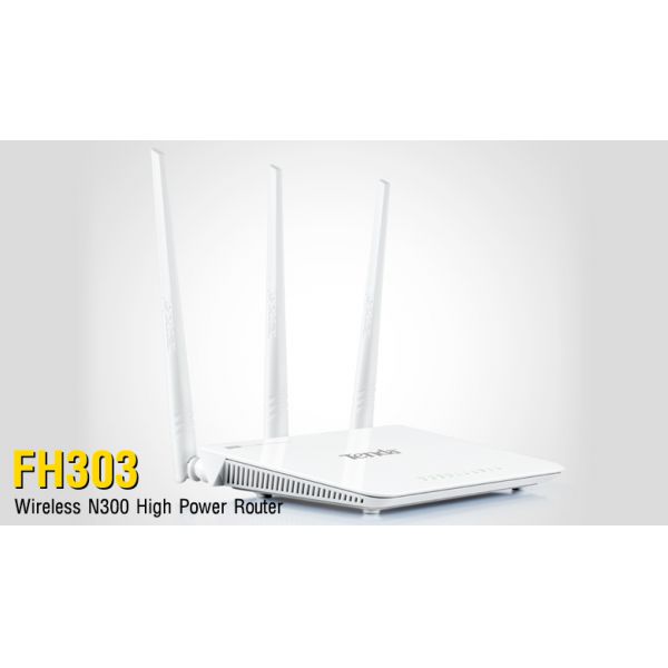 Bộ phát wifi Tenda FH303 chính hãng 3 râu xuyên tường