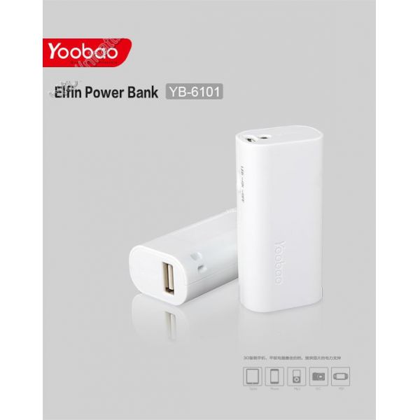 Sạc Dự Phòng Yoobao 2200mah-YB6101 chính hãng