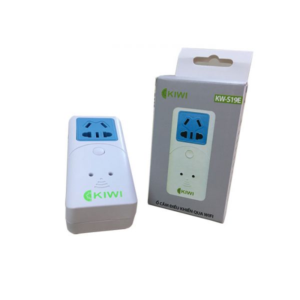 Ổ cắm điều khiển từ xa kiwi wifi KW-S19E