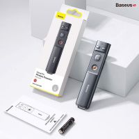 Bút trình chiếu laser Baseus Orange Dot Wireless Presenter Chính Hãng