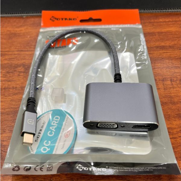 Cáp chuyển từ Mini Displayport sang HDMI và VGA hãng Sotako